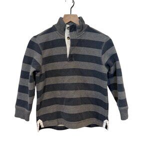 Mini Boden Blue Striped Long Sleeve Kids Size 9-10